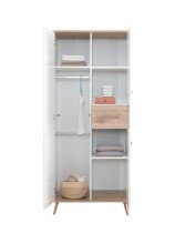 Drehtürenschrank >Fehmarn< 2 Stangen, 2...
