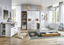 Babybett >Gotland< inkl. Lattenrost, 3...