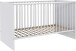 Babybett >Gotland< inkl. Lattenrost, 3 Schlupfsprossen, Weiß - 75x82x143cm (BxHxT)