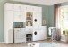 Mehrzweckschrank >MRK Multiraumkonzept< 1 Boden, 1 Stange, in WEISS - 40x185x68cm (BxHxT)