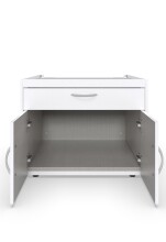 Waschmaschinenunterschrank >MRK Multiraumkonzept< in WEISS - 70x52x68cm (BxHxT)
