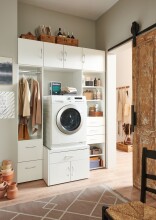 Waschmaschinenunterschrank >MRK Multiraumkonzept< in WEISS - 70x52x68cm (BxHxT)