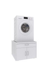 Waschmaschinenunterschrank >MRK Multiraumkonzept< in WEISS - 70x52x68cm (BxHxT)