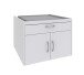 Waschmaschinenunterschrank >MRK Multiraumkonzept< in WEISS - 70x52x68cm (BxHxT)