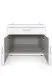 Waschmaschinenunterschrank >MRK Multiraumkonzept< in WEISS - 70x52x68cm (BxHxT)
