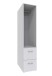 Mehrzweckregal >MRK Multiraumkonzept< in WEISS - 40x185x68cm (BxHxT)