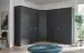 Mehrzweckschrank >MRK Multiraumkonzept< 1 Boden, 1 Stange, in GRAPHIT - 30x185x68cm (BxHxT)