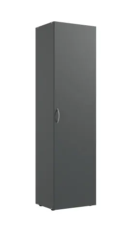 Mehrzweckschrank >MRK Multiraumkonzept< 1 Boden, 1 Stange, in GRAPHIT - 45x185x68cm (BxHxT)