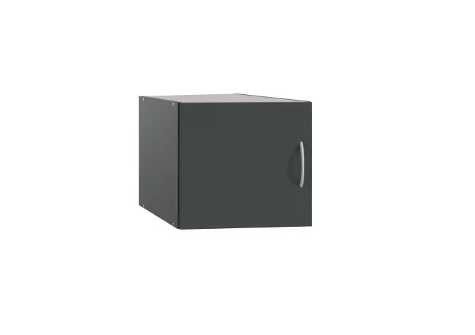 Schrankaufsatz >MRK Multiraumkonzept< in GRAPHIT - 40x40x68cm (BxHxT)