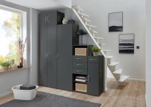 Schrankaufsatz >MRK Multiraumkonzept< in GRAPHIT - 80x40x68cm (BxHxT)