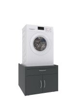 Waschmaschinenunterschrank >MRK Multiraumkonzept< in GRAPHIT - 70x52x68 (BxHxT)