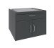 Waschmaschinenunterschrank >MRK Multiraumkonzept< in GRAPHIT - 70x52x68 (BxHxT)