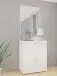 Wandspiegel >MRK Multiraumkonzept< in WEISS - 99x67x0,1cm (BxHxT)