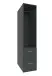 Mehrzweckregal >MRK Multiraumkonzept< in GRAPHIT - 40x185x68cm (BxHxT)