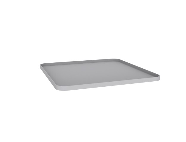 Antirutschmatte >MRK Multiraumkonzept< in grau, Kunststoff - 60x1x60cm (BxHxT)