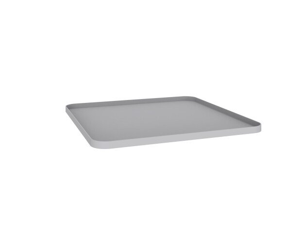 Antirutschmatte >MRK Multiraumkonzept< in grau, Kunststoff - 60x1x60cm (BxHxT)