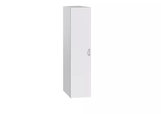 Eckschrank >MRK Multiraumkonzept< in WEISS - 40x185x68cm (BxHxT)