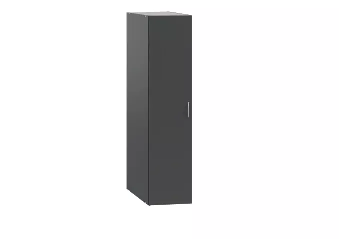 Eckschrank >MRK Multiraumkonzept< in GRAPHIT - 40x185x68cm (BxHxT)