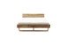 Massivholzbett >Avalon< 160x200 cm in Wildeiche, Massivholz - 173x90x213cm (BxHxT)