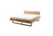 Massivholzbett >Avalon< 180x200 cm in Wildeiche, Massivholz - 193x90x213cm (BxHxT)