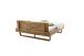 Massivholzbett >Avalon< 180x200 cm in Wildeiche, Massivholz - 193x90x213cm (BxHxT)