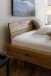 Massivholzbett >Avalon< 180x200 cm in Wildeiche, Massivholz - 193x90x213cm (BxHxT)