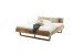 Massivholzbett >Avalon< 180x200 cm in Wildeiche, Massivholz - 193x90x213cm (BxHxT)