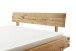 Massivholzbett >Kreta< 140x200 cm in Wildeiche, Massivholz - 157x90x217cm (BxHxT)