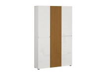 Schuhschrank >Lady< 20 Böden,  weiss hochglanz...