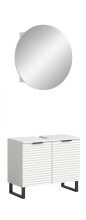 Badezimmer-Set >Riff< (2-teilig) wertige...