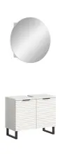 Badezimmer-Set >Riff< (2-teilig) wertige...