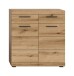 Schuhkommode >Scout< 2 Schübe, 2 Türen, in Evoke Eiche Dekor - 90x96x37cm (BxHxT)
