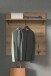 Garderobenpaneel >Scout< 3 Haken, Ablage, Stange, Evoke Eiche Dekor - 90x98x27cm (BxHxT)