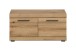 Schuhbank >Scout< 2 Türen, 4 Fächer, Evoke Eciher Dekor - 90x44x40cm (BxHxT)