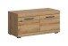 Schuhbank >Scout< 2 Türen, 4 Fächer, Evoke Eciher Dekor - 90x44x40cm (BxHxT)