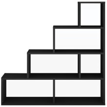 Stufenregal >Partition< 6 Fächer, in anthrazit matt - 160x162x40 (BxHxT)