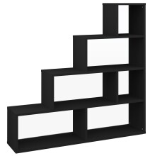 Stufenregal >Partition< 6 Fächer, in anthrazit matt - 160x162x40 (BxHxT)
