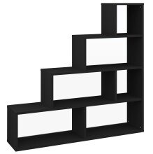 Stufenregal >Partition< 6 Fächer, in anthrazit matt - 160x162x40 (BxHxT)