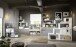 Stufenregal >Partition< 4 Fächer,  asteiche (artisan) - 120x122x40 (BxHxT)