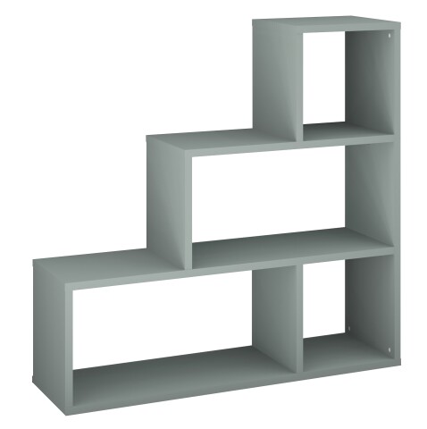 Stufenregal >Partition< 4 Fächer, pine green matt  - 120x122x40 (BxHxT)