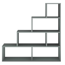 Stufenregal >Partition< 6 Fächer, in pine green matt - 160x162x40 (BxHxT)