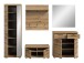 Garderoben-Set >Scout< (5-teilig) in Evoke Eiche Dekor - 272x197x40cm (BxHxT)