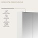 Garderoben-Set >Projekt X< in weiß / weiß hochglanz - 341x191x37cm (BxHxT)