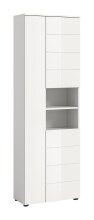 Hochschrank >Vira< 3 Türen, weiß /...