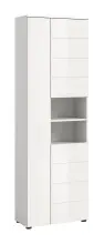 Hochschrank >Vira< 3 Türen, weiß /...