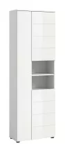 Hochschrank >Vira< 3 Türen, weiß /...