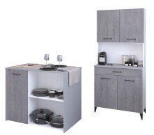 Mehrzweckschrank-Set >Malice 3< (2-teilig)...