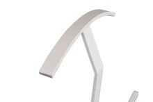Herrendiener >Lukas< Hosen und Bügelhalter, weiß, Metall - 45x112x21cm (BxHxT)