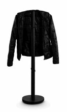 Herrendiener >Herrendiener Tobi< Hosen- und Bügelhalter, schwarz, Metall - 45x113x28cm (BxHxT)