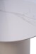 Beistelltisch >Kira 1< in gesinteter Stein cremeweiß - 42x60 (HxD)
